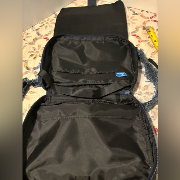 Blue Jean Denim Bible Bag From White Dove Designs Size L - Picture 4 of 8